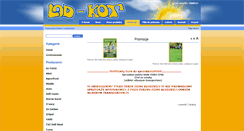 Desktop Screenshot of lod-kot.pl